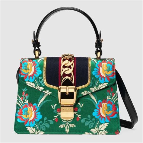 bolsa gucci flores|bolso de hombro gucci.